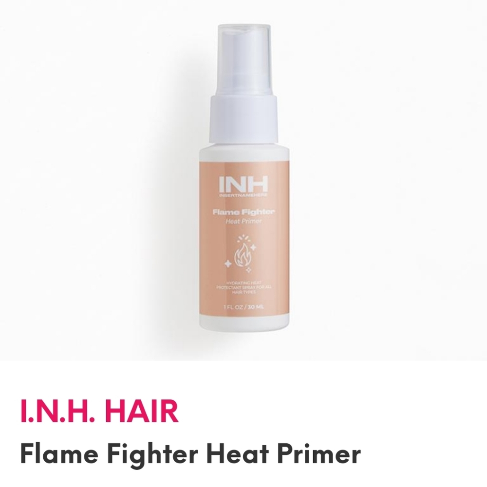 NEW I.N.H hair flame fighter heat primer mist spray